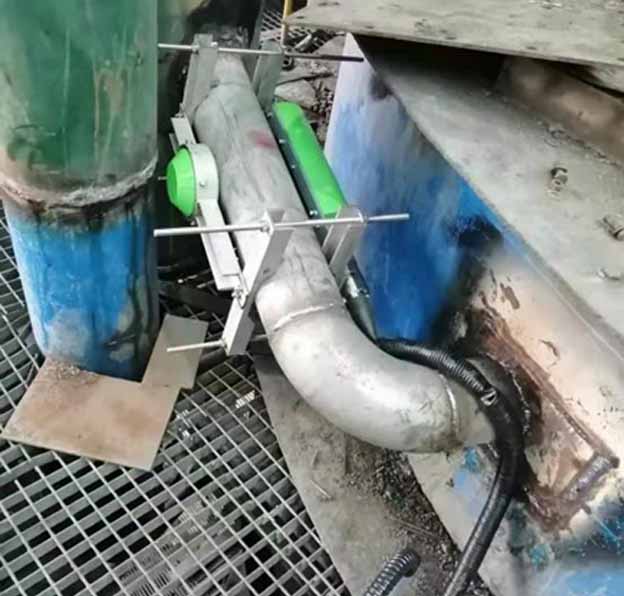 Na-22選煤廠濃密機(jī)輸送管道濃度測量(圖1) Na-22選煤廠濃密機(jī)輸送管道濃度測量(圖1)