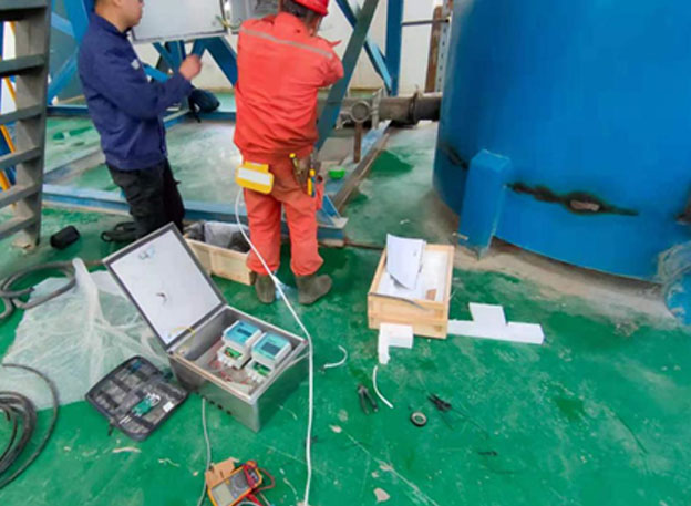 Na-22放射性儀表金礦充填攪拌桶下管道濃度測(cè)量工況案例(圖1) Na-22放射性儀表金礦充填攪拌桶下管道濃度測(cè)量工況案例(圖1)