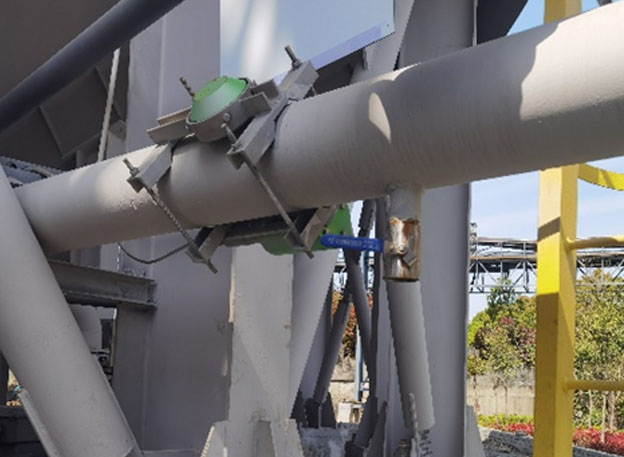 Na-22放射性儀表礦業(yè)公司濃密機下口礦漿濃度測量工況(圖1) Na-22放射性儀表礦業(yè)公司濃密機下口礦漿濃度測量工況(圖1)