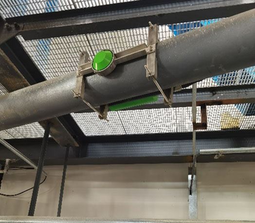 Na-22放射性儀表 金礦溢流管道密度測(cè)量現(xiàn)場(chǎng)案例(圖3) Na-22放射性儀表 金礦溢流管道密度測(cè)量現(xiàn)場(chǎng)案例(圖3)