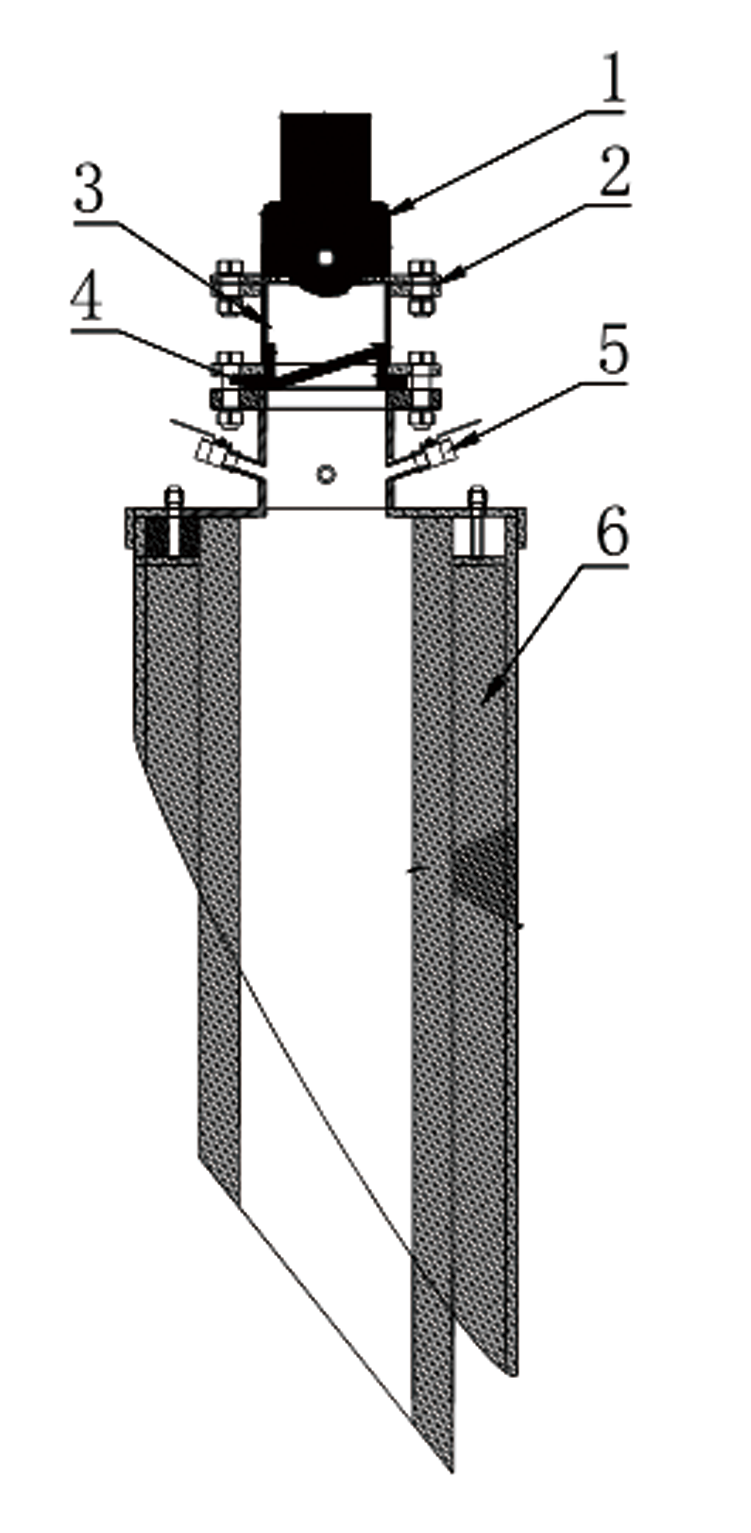 干熄焦爐高溫雷達(圖1) 干熄焦爐高溫雷達(圖1)