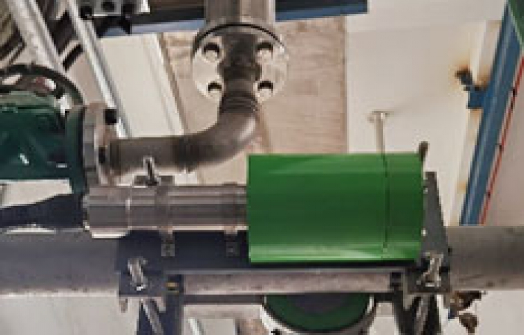 Na-22放射性儀表攪拌倉(cāng)泵后管道密度測(cè)量